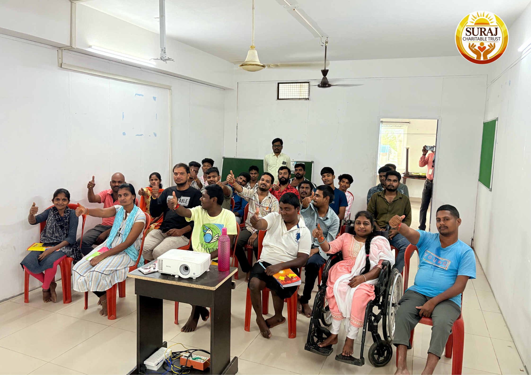 Tringing Completed Class Room Image Trust